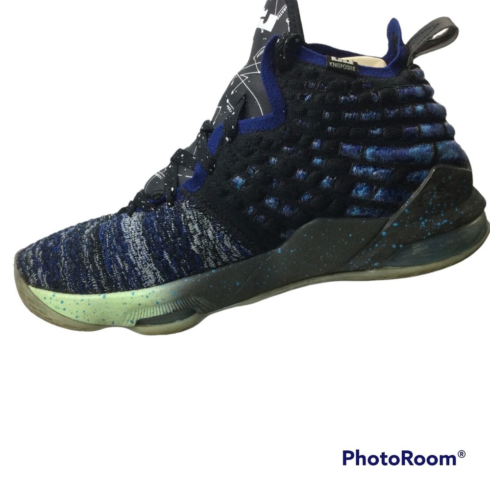 Nike LeBron XVII Constellations Big Kids Shoes Deep Royal Blue Sz 7Y